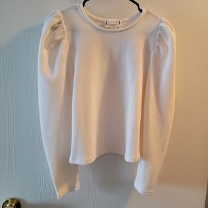 Cream Puff Sleeve blouse